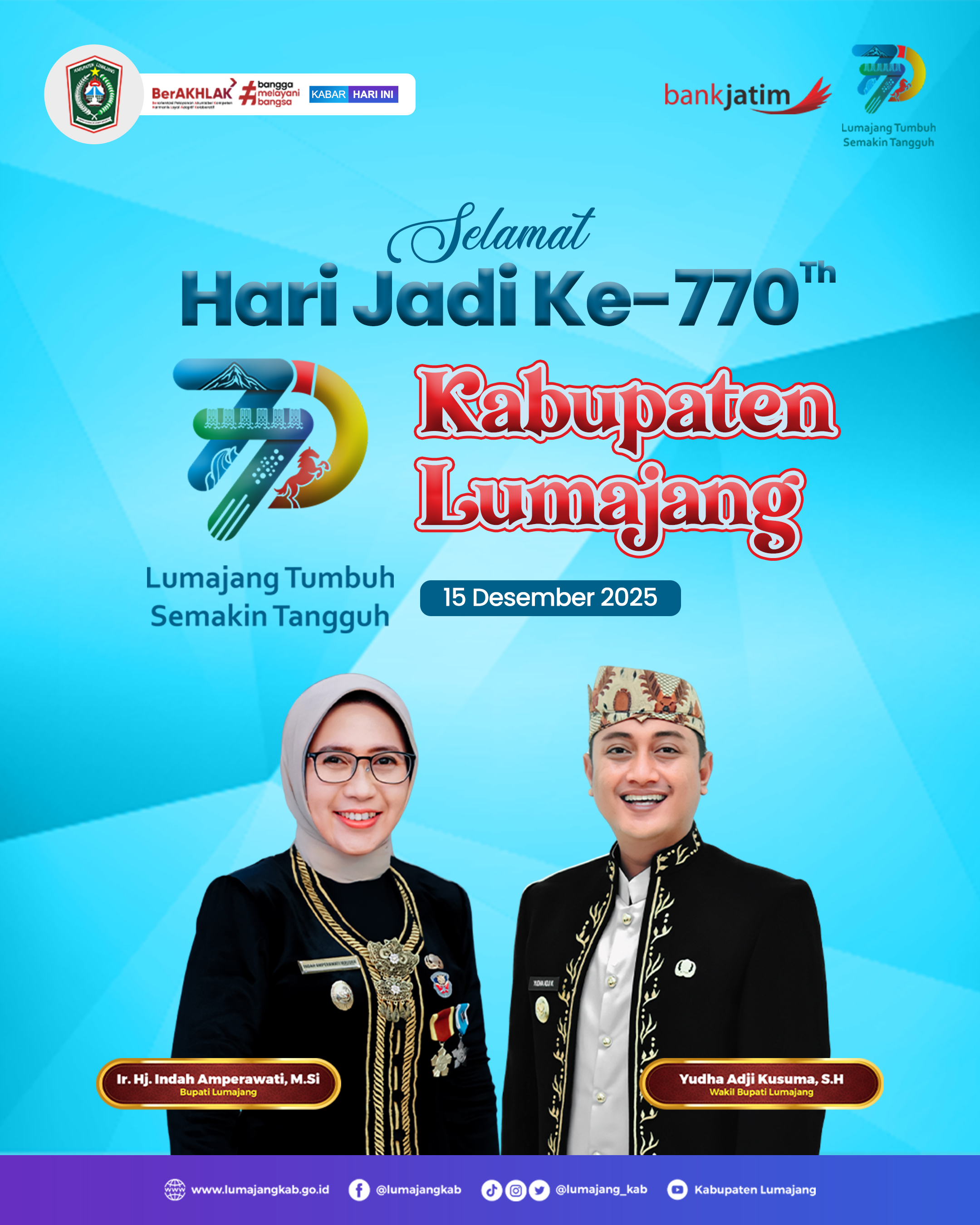 Dirgahayu Lumajang ke-770 