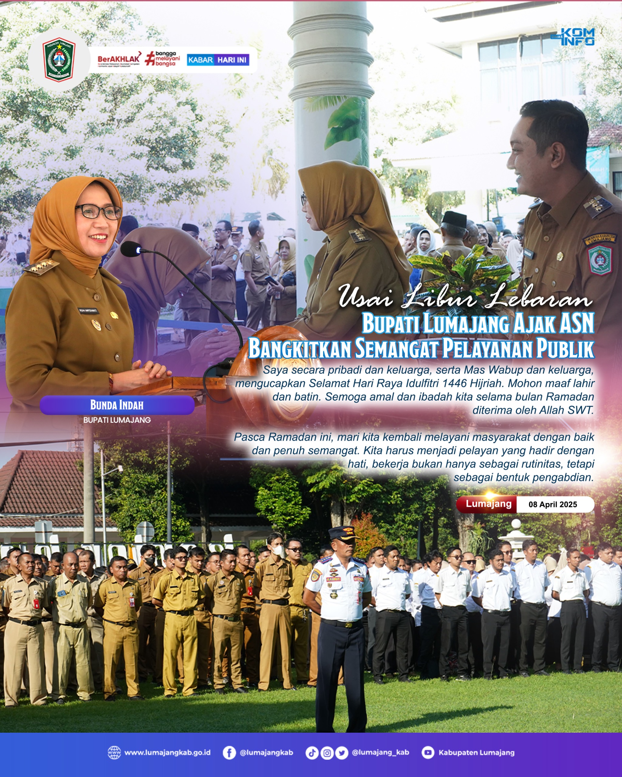 Semangat baru, pelayanan baru!