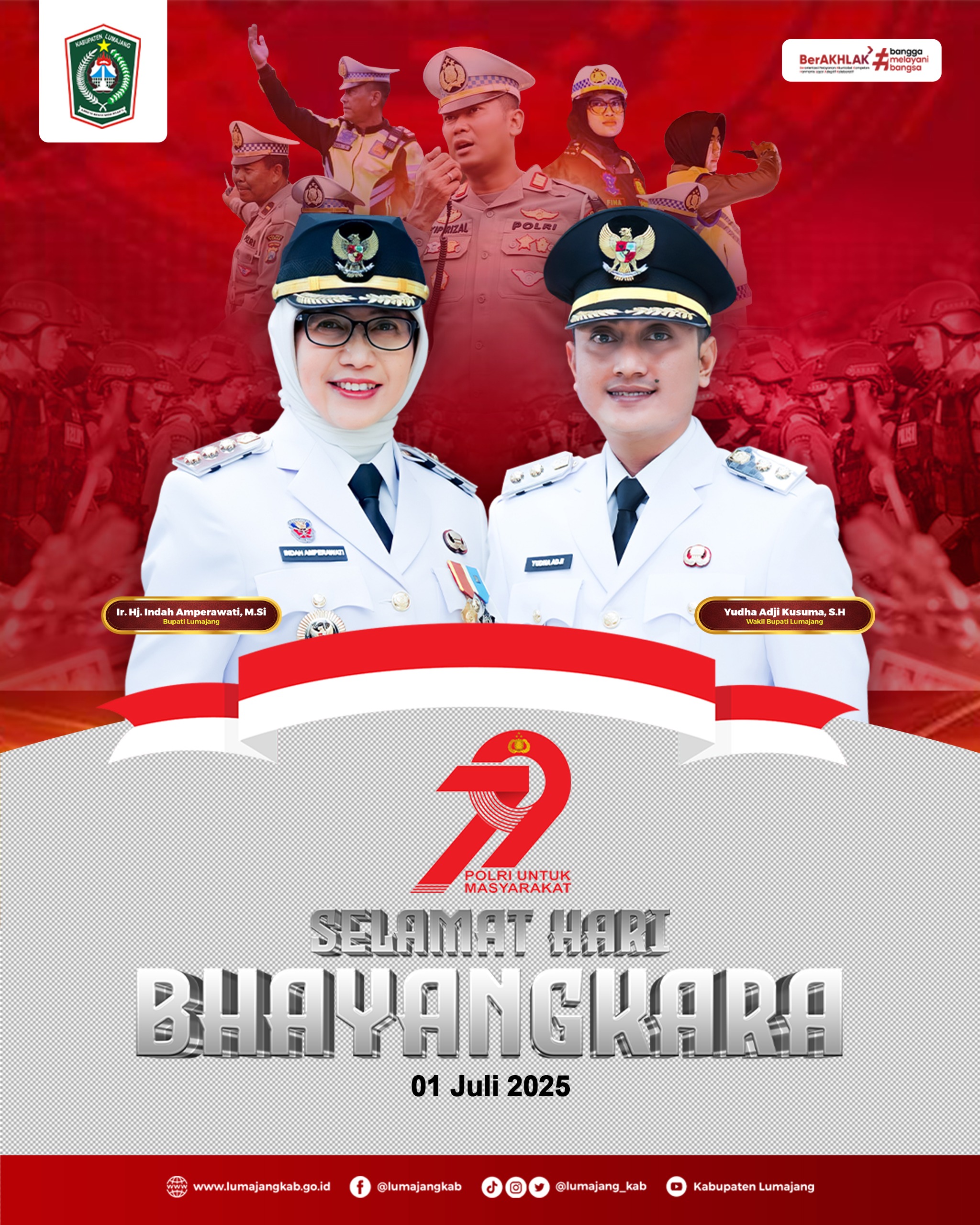 Selamat Hari Bhayangkara ke-79