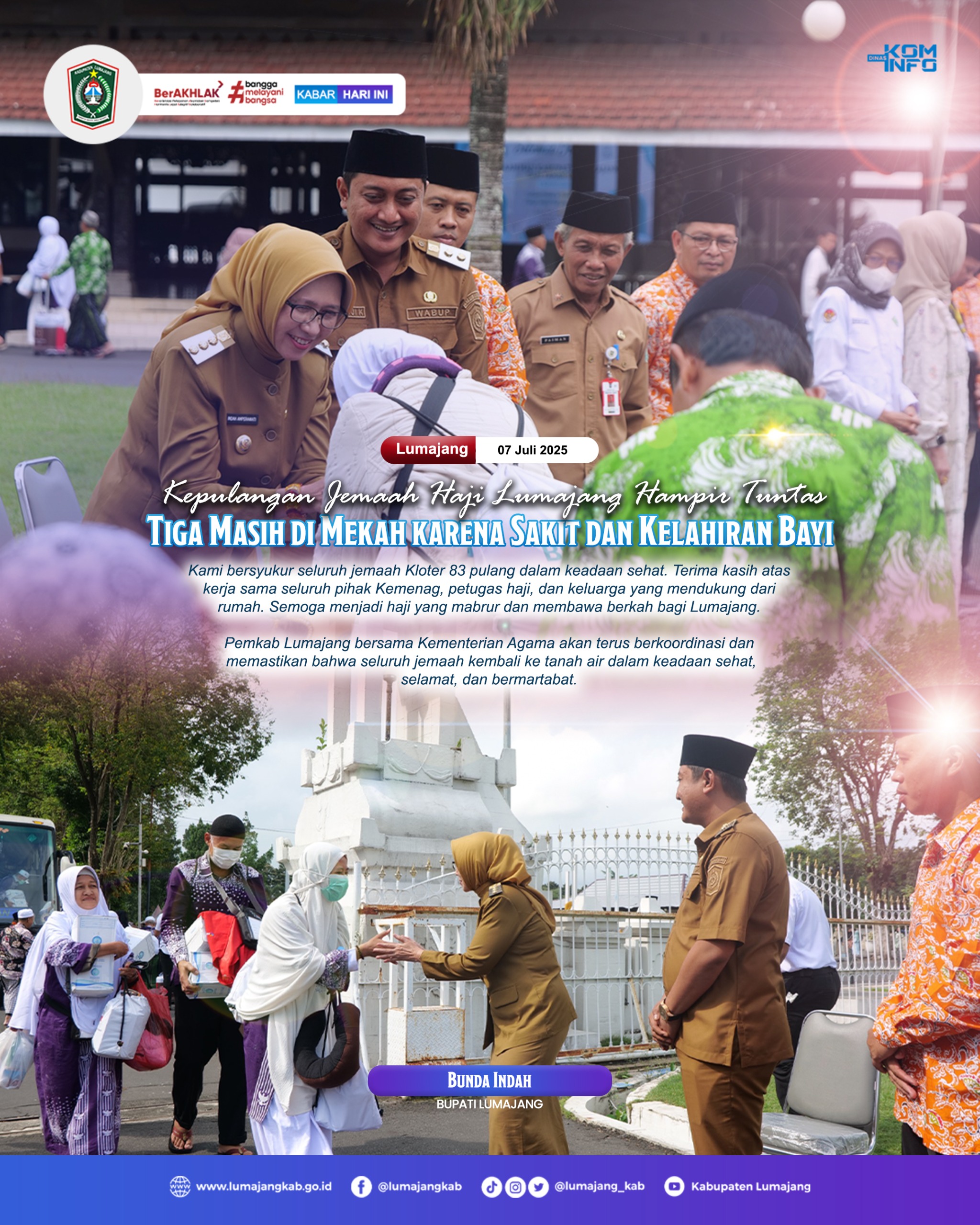 Kabar Terbaru Jemaah Haji Lumajang