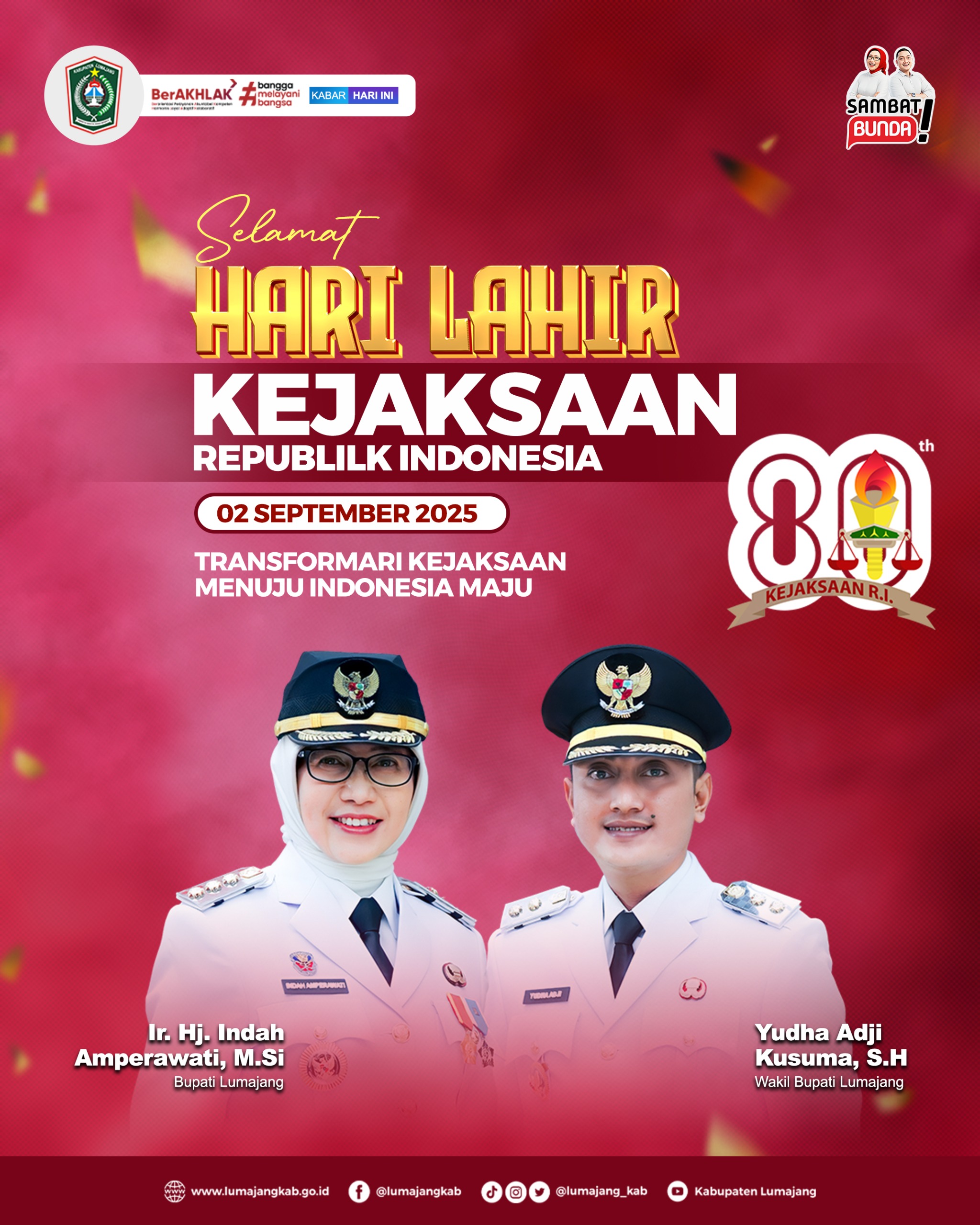 Memperingati Hari Lahir Kejaksaan RI ke-80 Tahun 2025