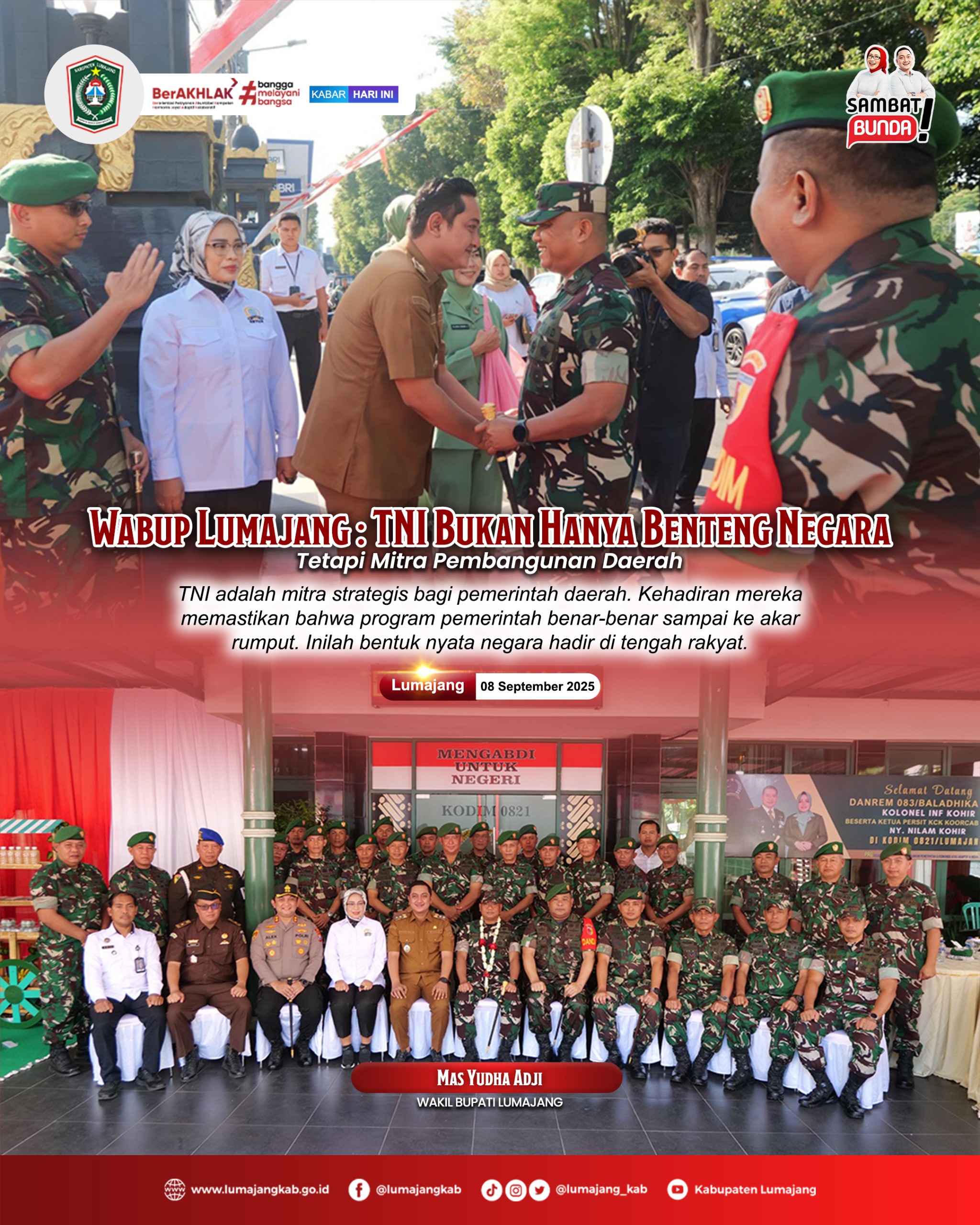 TNI: Benteng Negara, Mitra Pembangunan Daerah