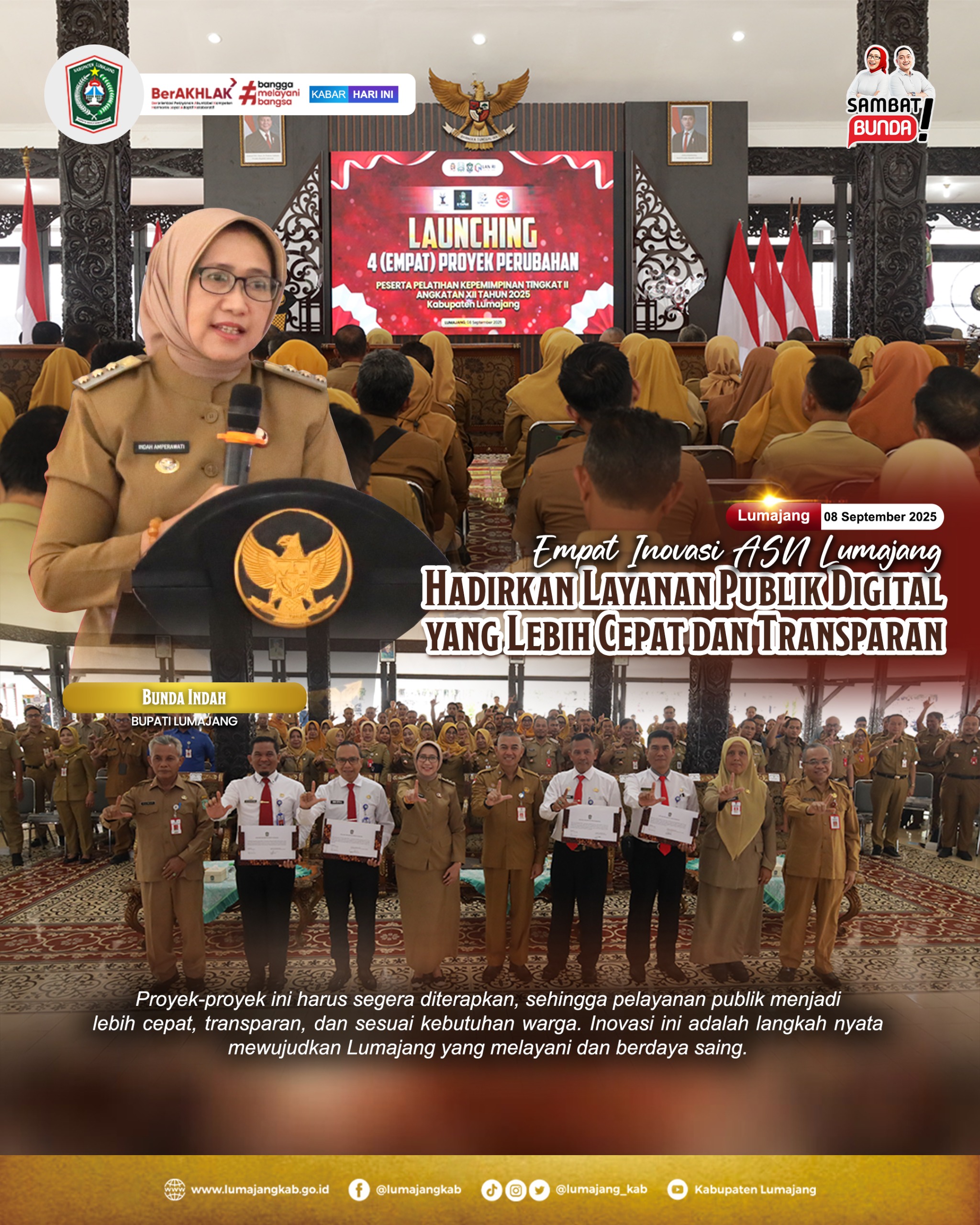 Empat Inovasi ASN Lumajang Hadirkan Layanan Publik Digital yang Lebih Cepat & Transparan