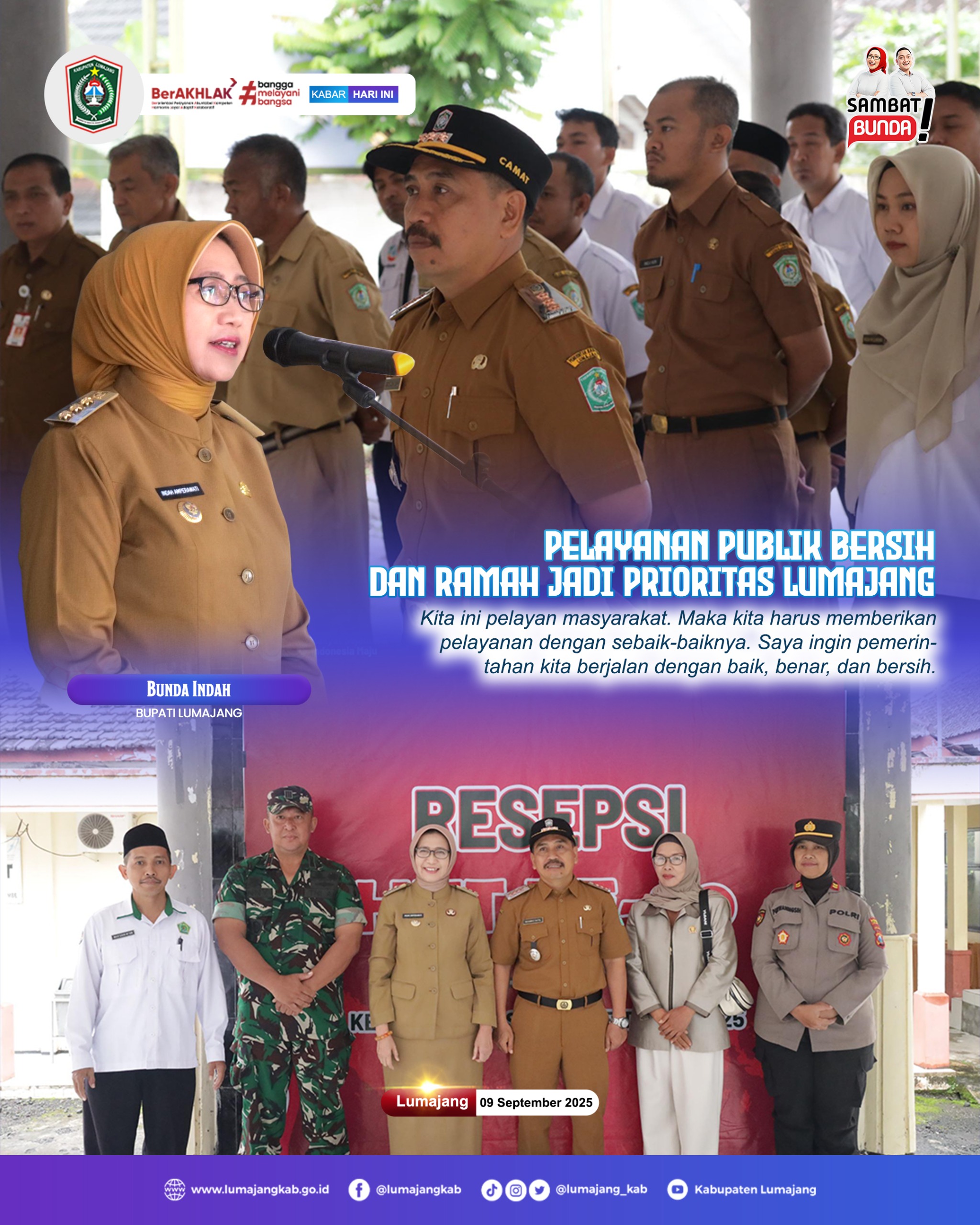 Pelayanan Publik Bersih & Ramah Jadi Prioritas Lumajang 